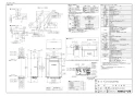 ノーリツ GT-CV2472AW-PS BL 13A 取扱説明書 施工説明書 納入仕様図 高効率ガスふろ給湯器(三方弁方式)　スタンダード フルオート PS標準設置形 24号 納入仕様図1